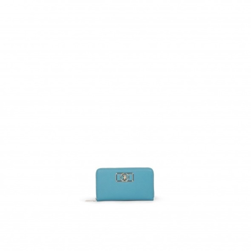 US Polo Assn. Πορτοφόλι 19x2x10cm σειρά Jones Chic Blue 