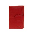 Lavor Μικρό Δερμάτινο Γυναικείο Πορτοφόλι με RFID 1-6016 Red