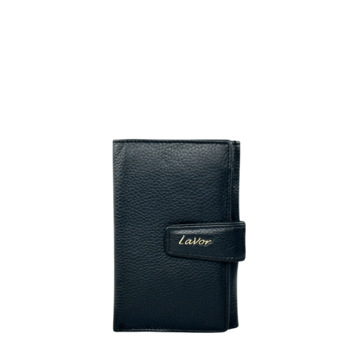 Lavor Women's Leather Wallet 1-6038 Black
